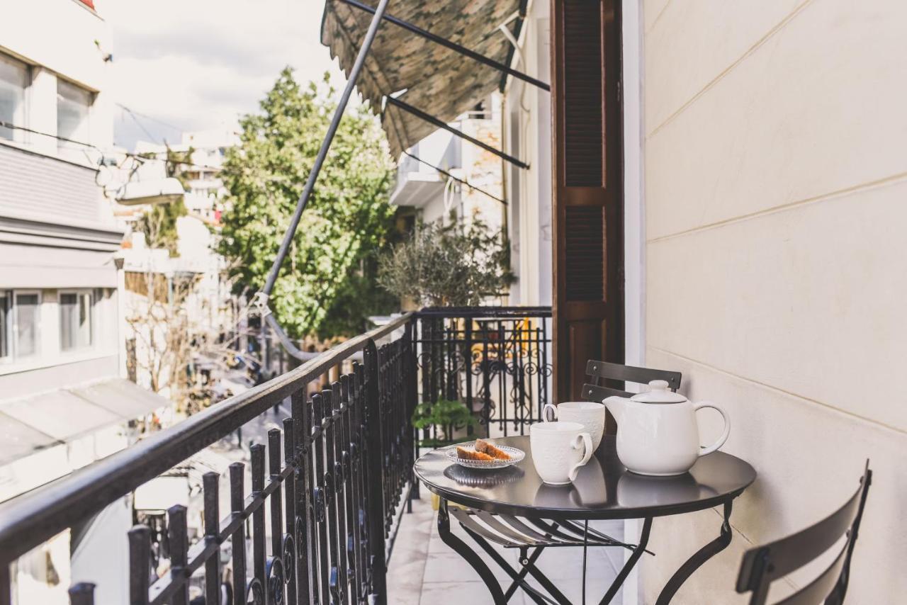 Neoclassical Apartment Near Acropolis - Livingstone Crystal Atina Dış mekan fotoğraf